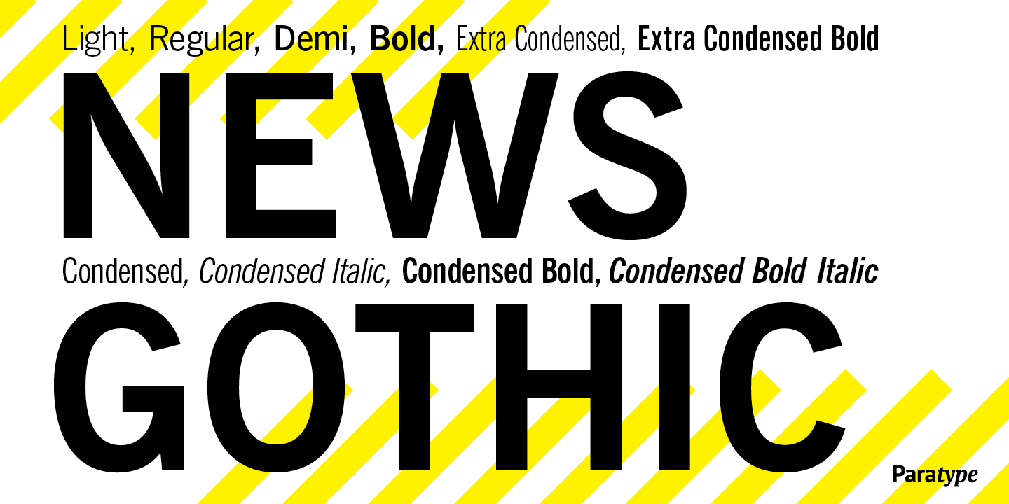News Gothic™