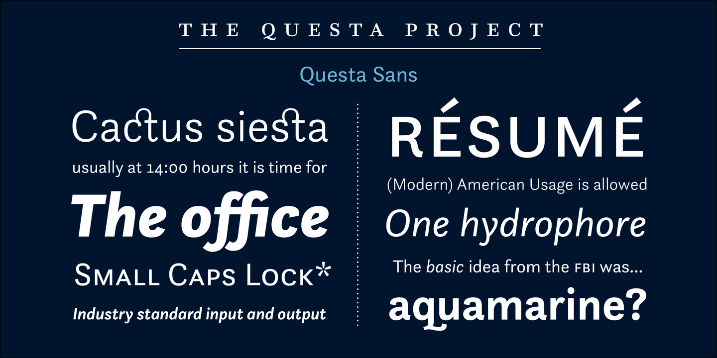 Questa Sans