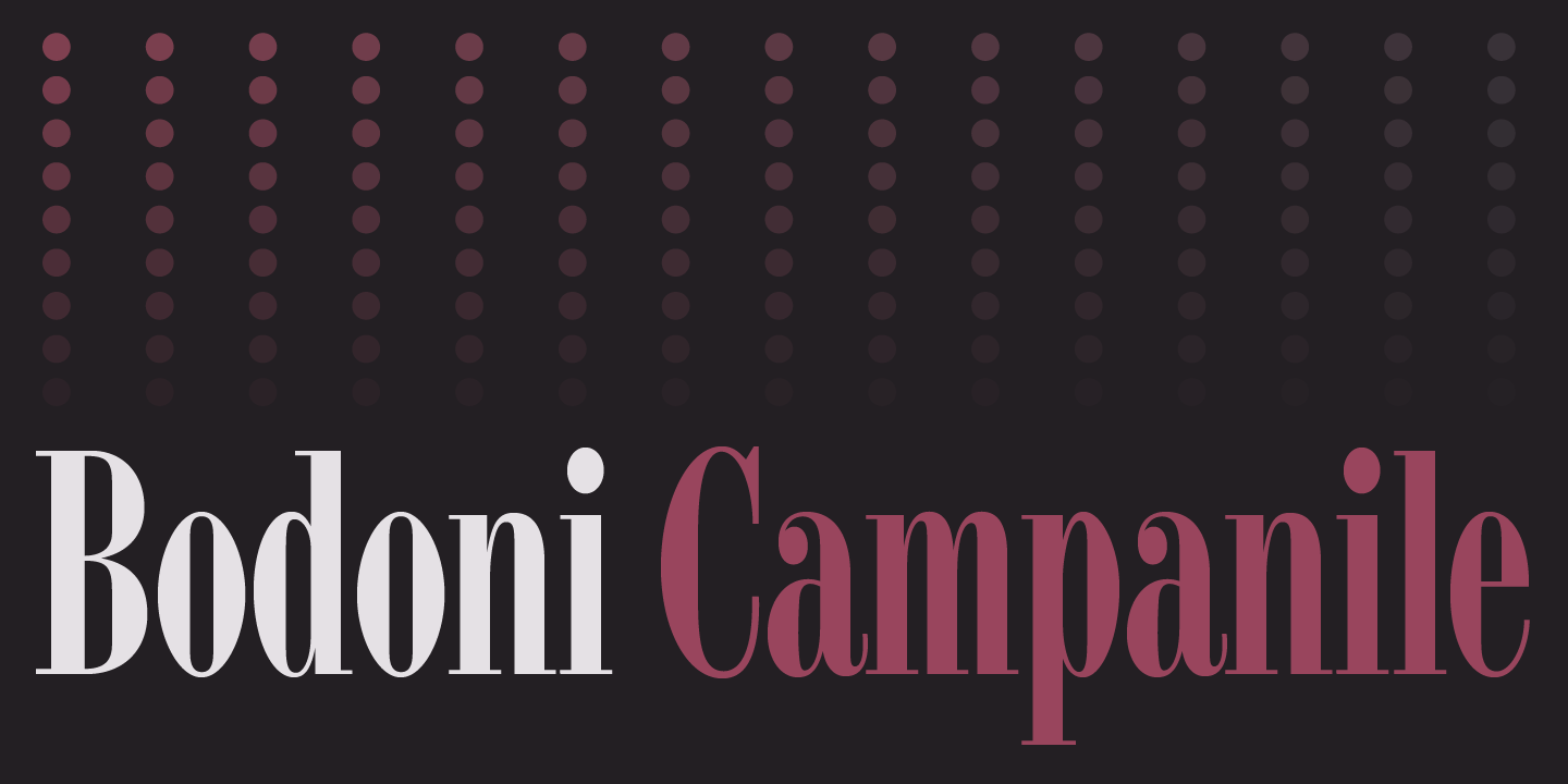 Bodoni Campanile Pro™