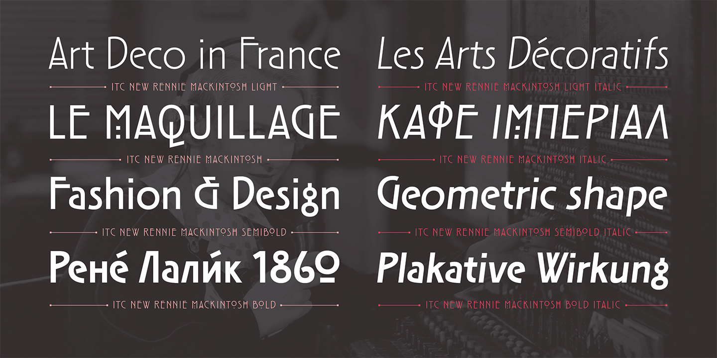 Charles Rennie Mackintosh Myfonts