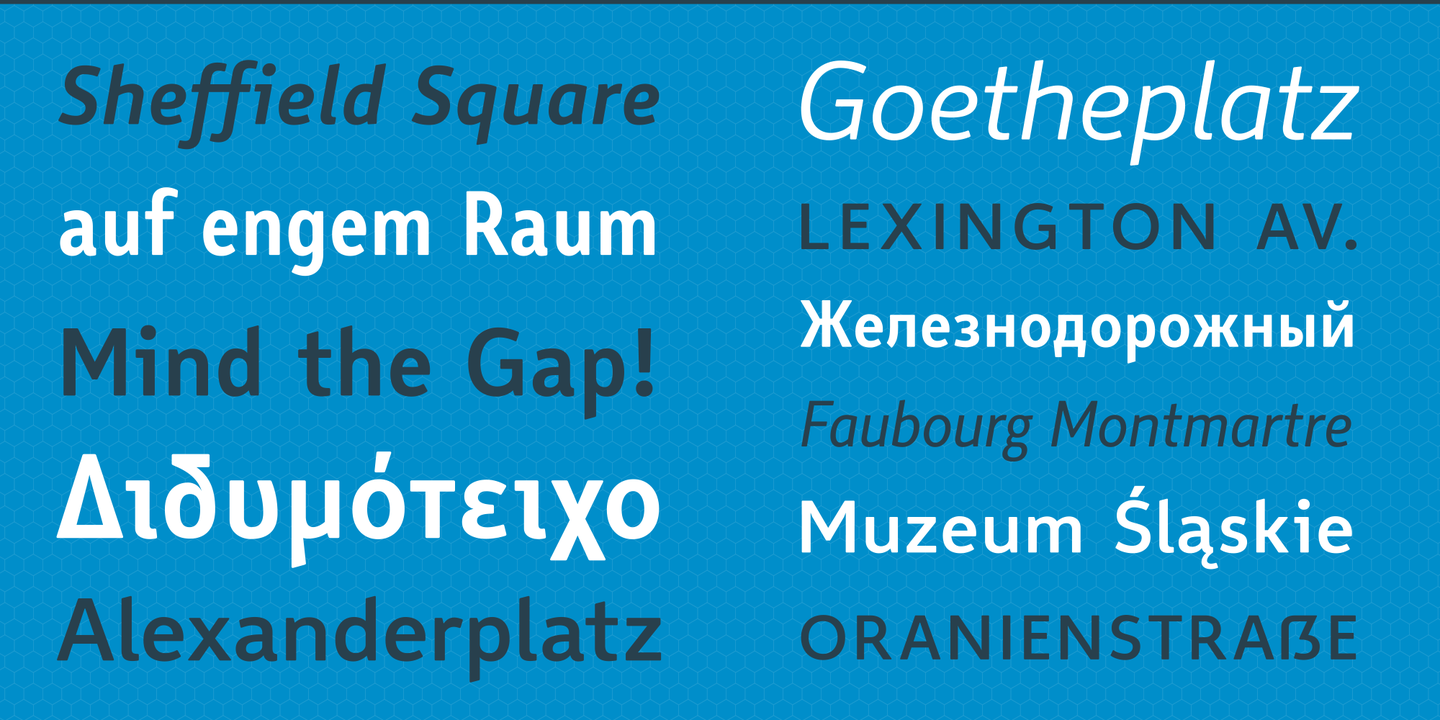 Wayfinding Sans Pro