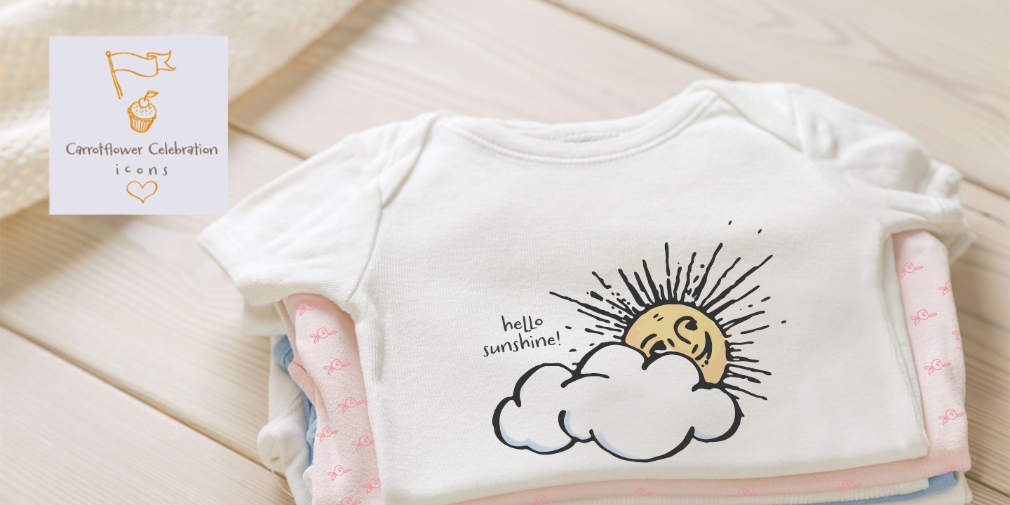 Carrotflower Celebration Icons™