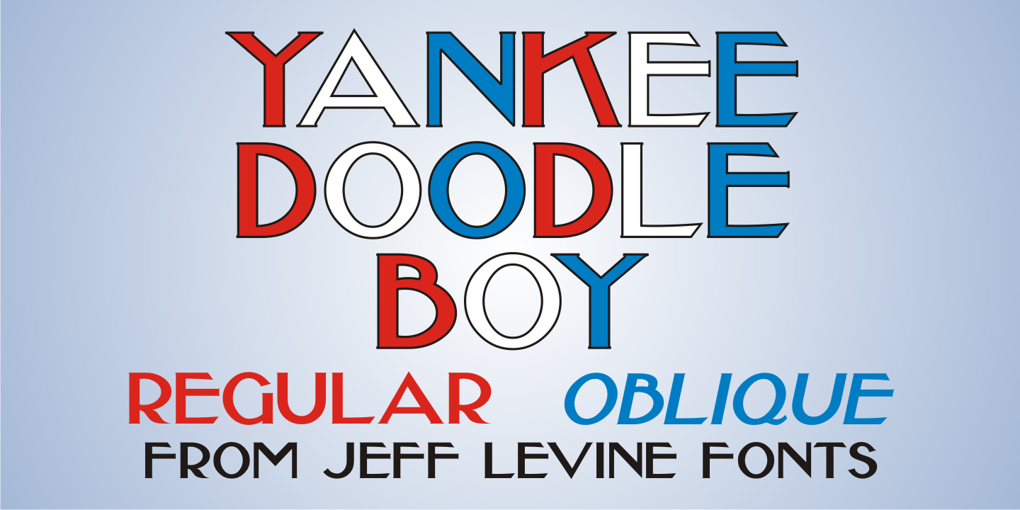 Yankee Doodle Boy JNL