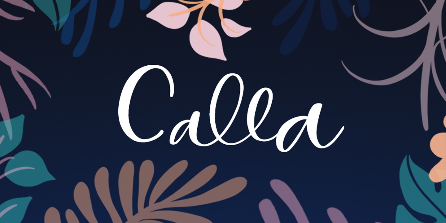 Calla Script