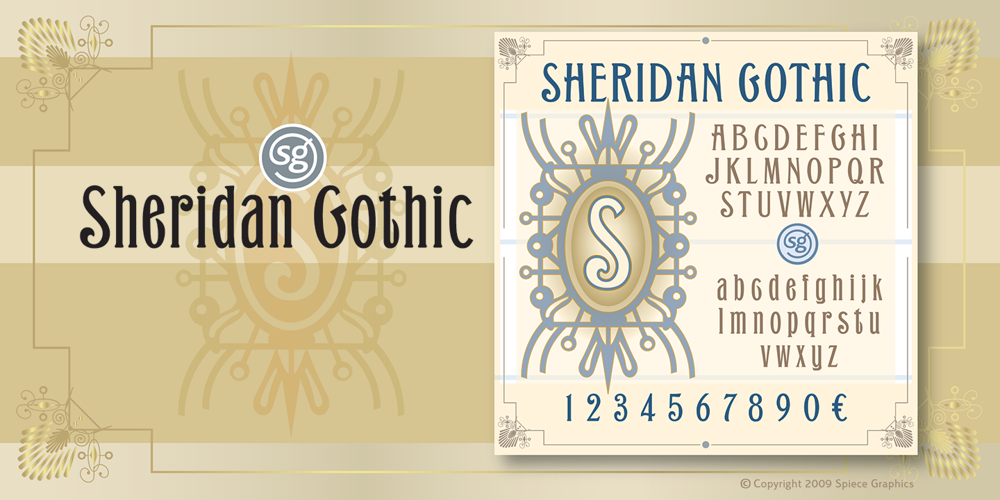 Sheridan Gothic SG™