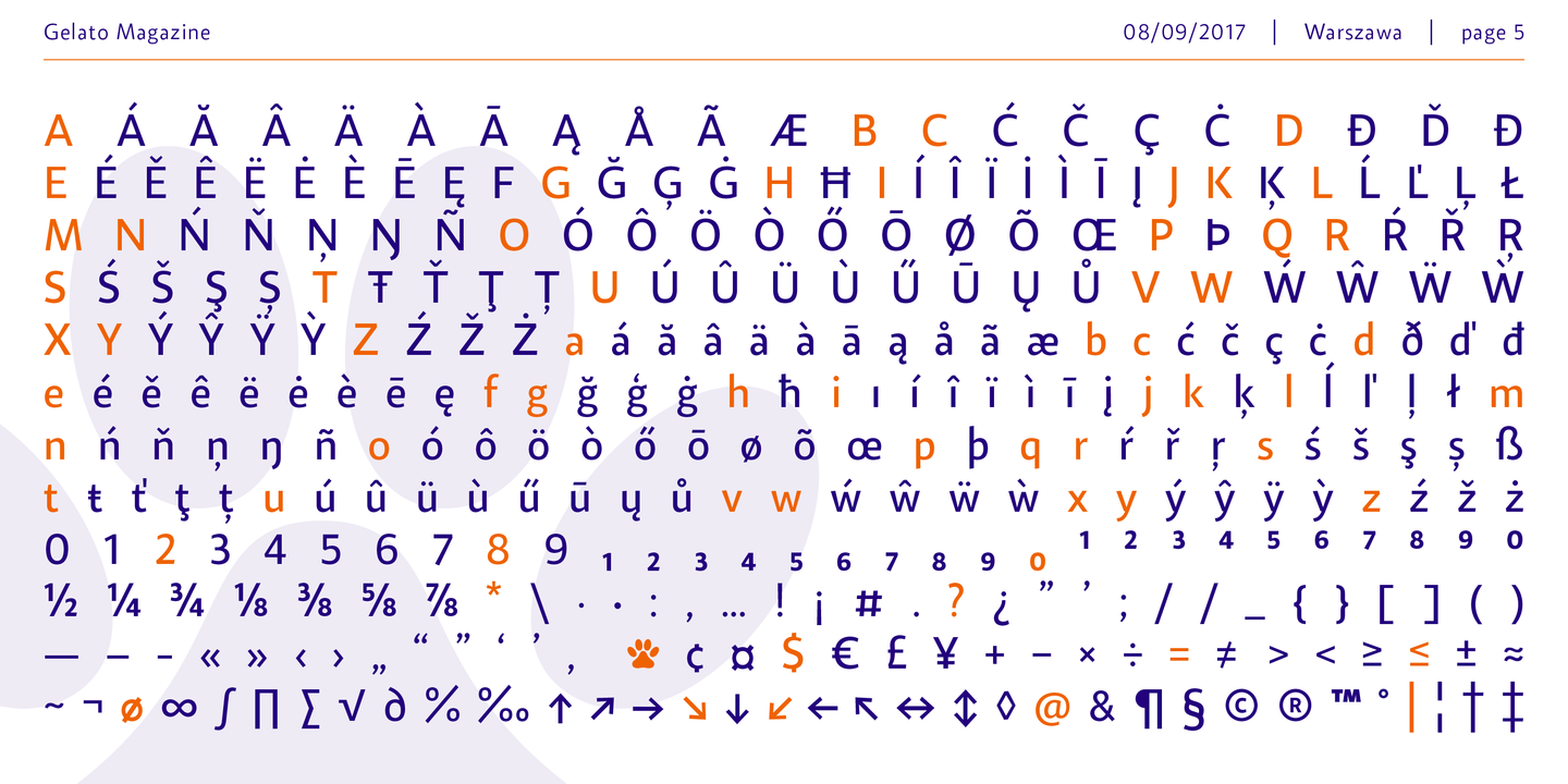 Gelato Sans