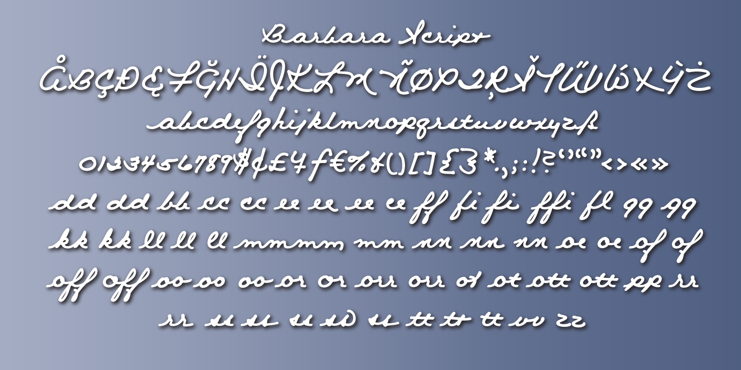Barbara Script BH™