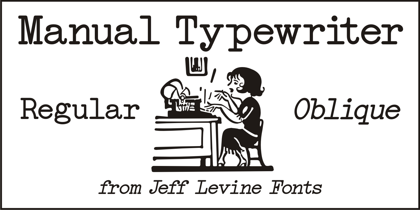 Manual Typewriter JNL