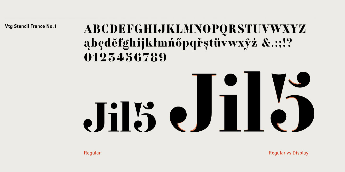 Vtg Stencil France No1™