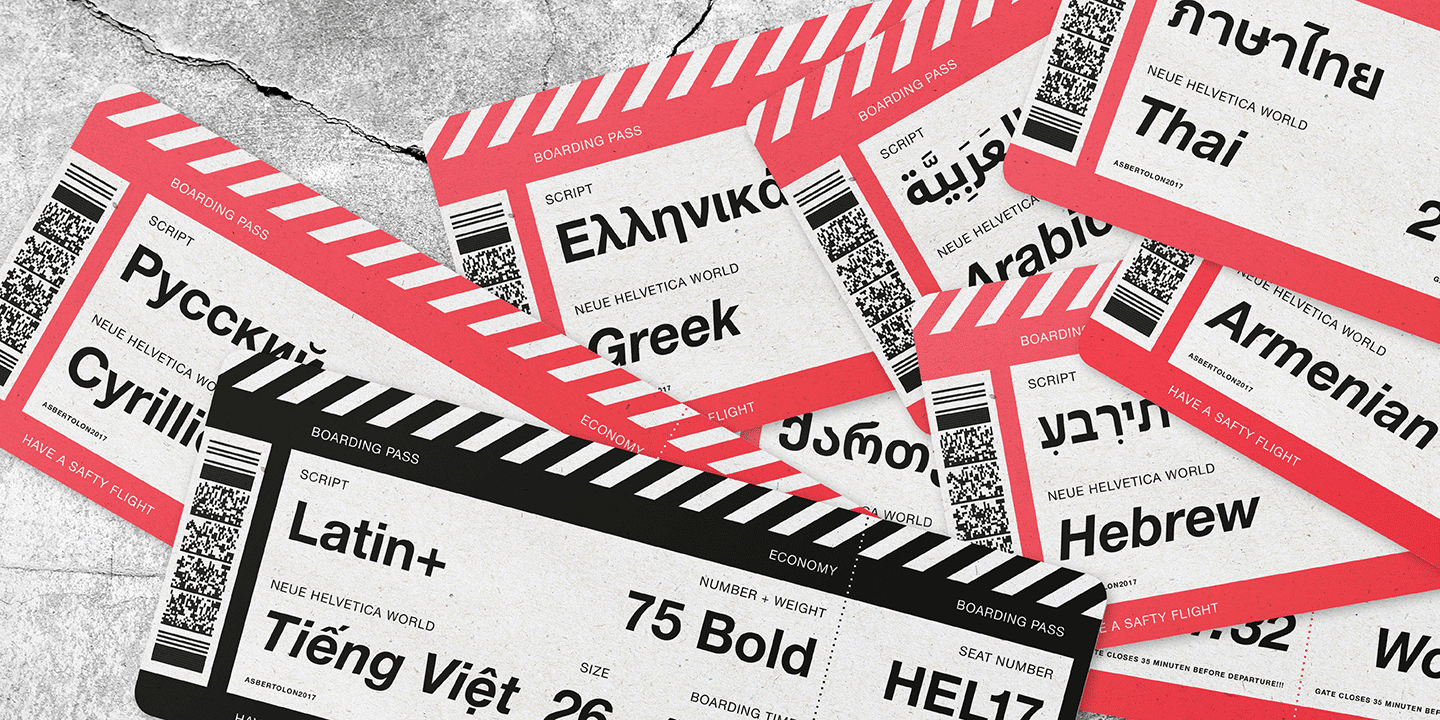 Neue Helvetica® World