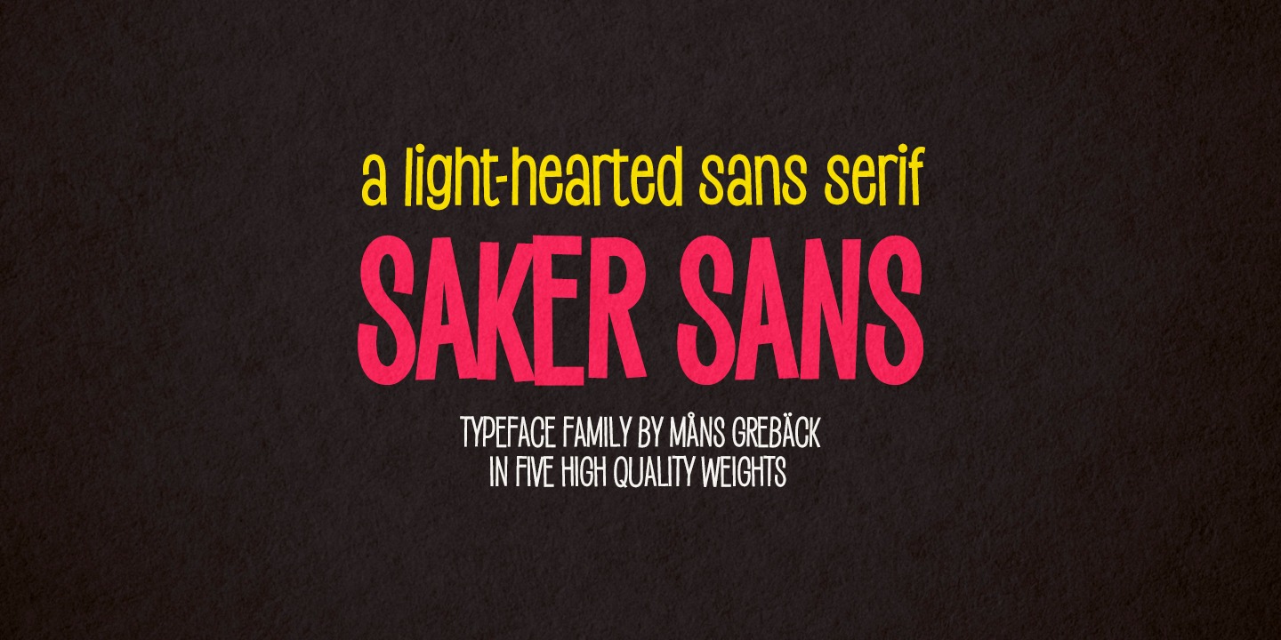 Saker Sans