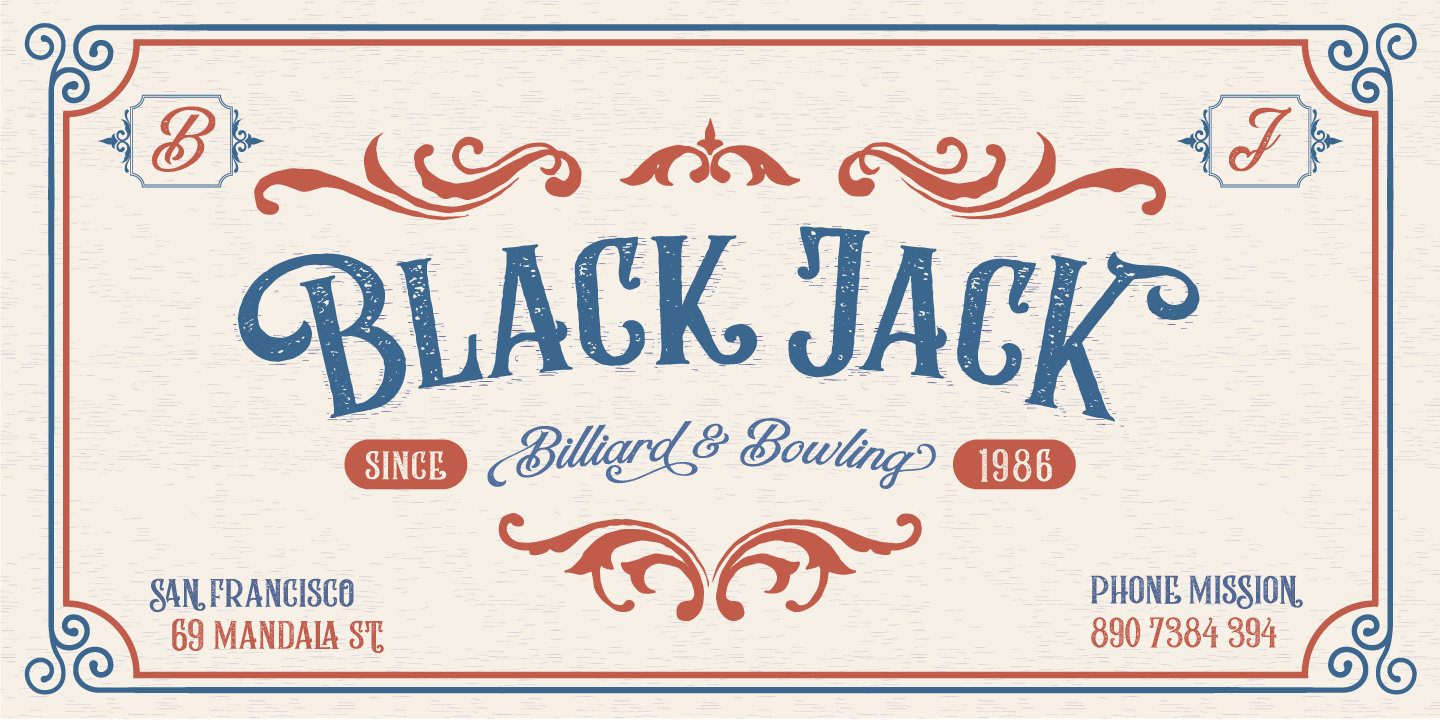 Rumble Brave Vintage Fonts