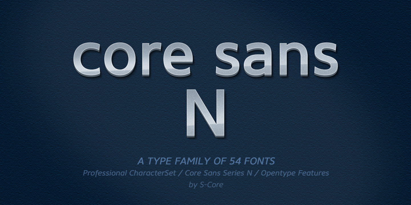 Core Sans N