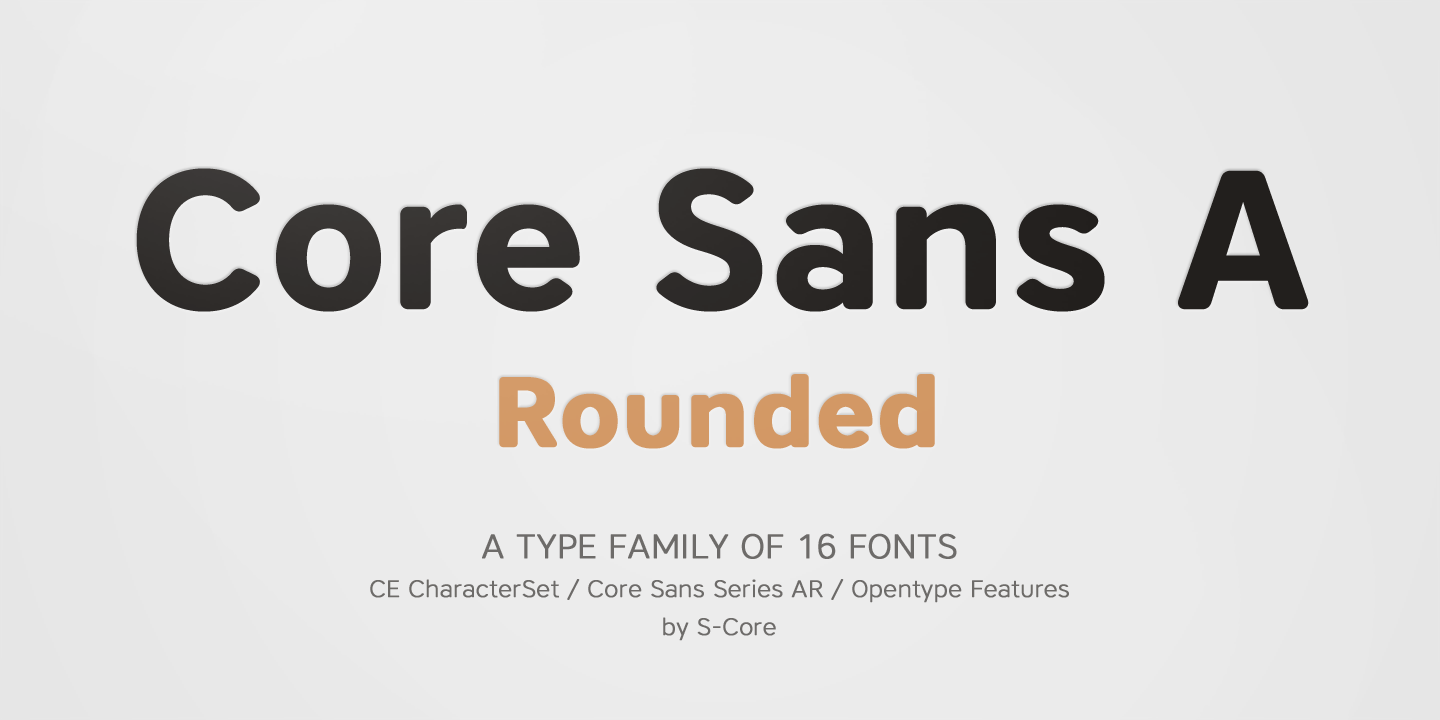 Core Sans AR