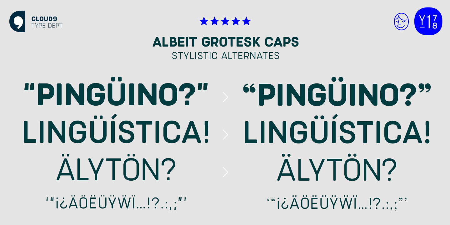 Albeit Grotesk Rounded Caps