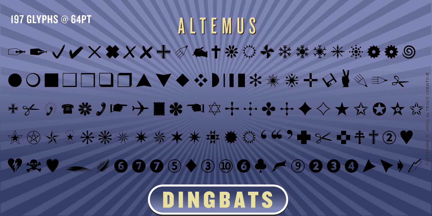 Altemus Dingbats