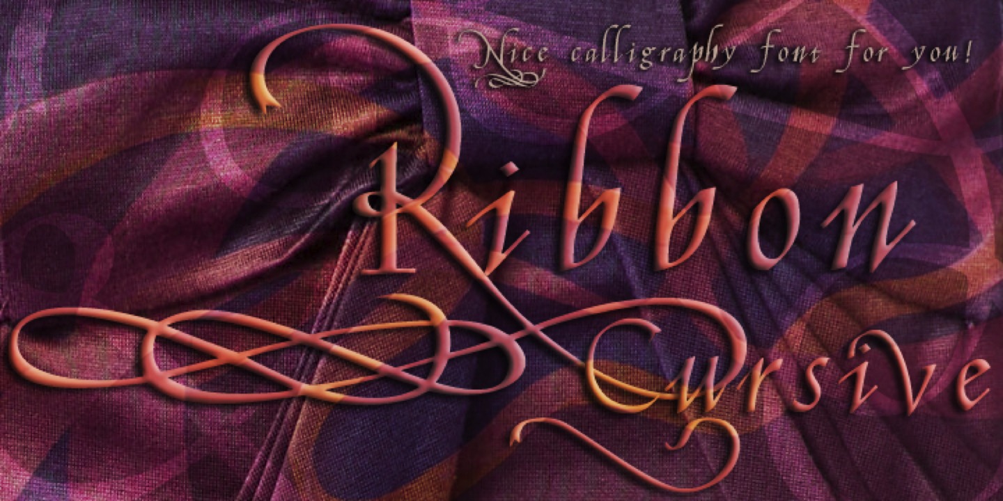 Ribbon Cursive™