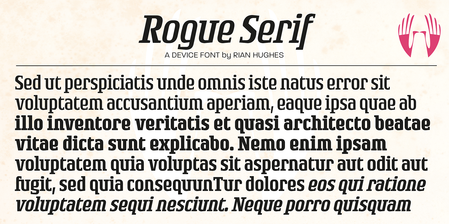 Rogue Serif