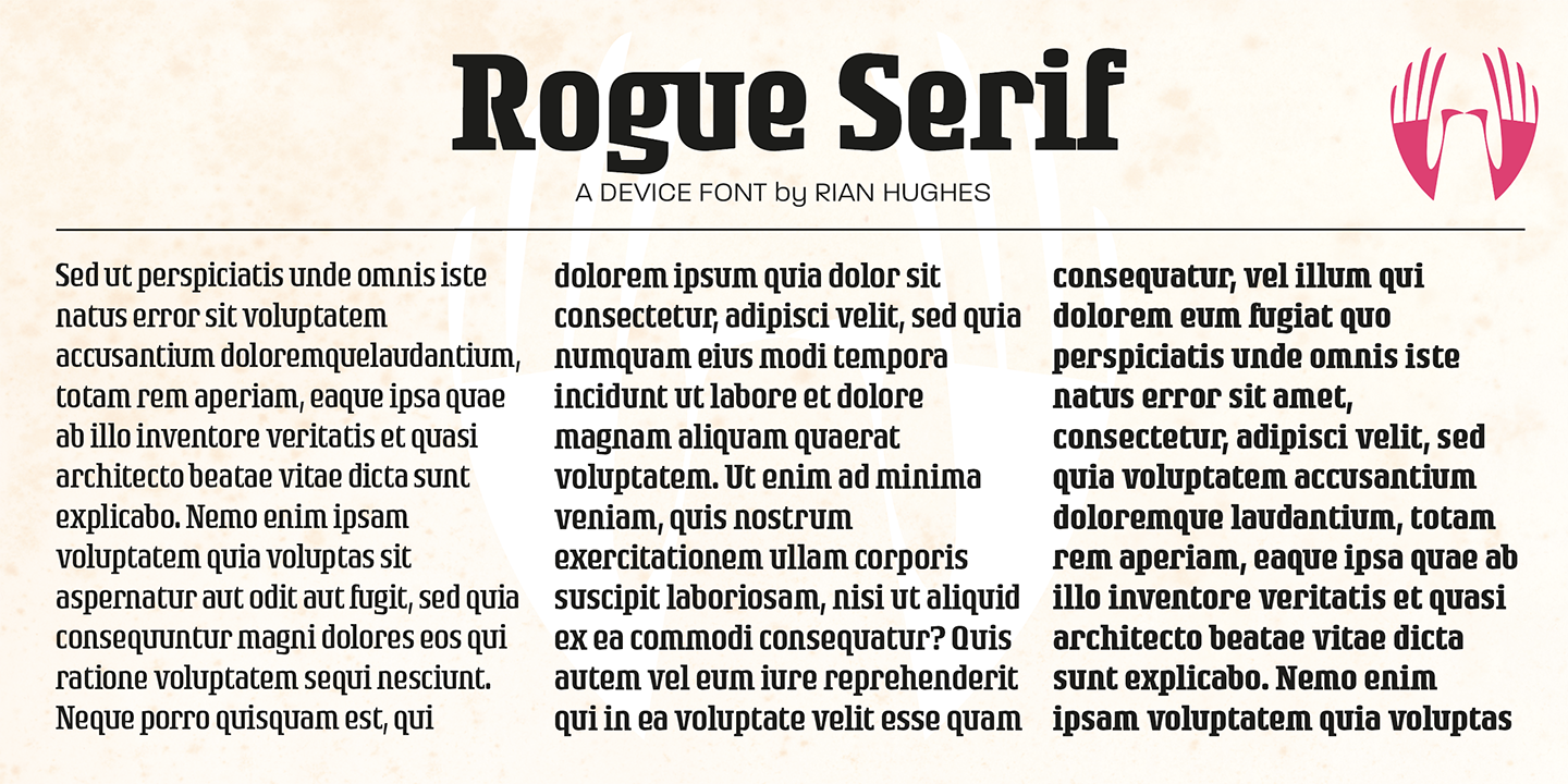 Rogue Serif