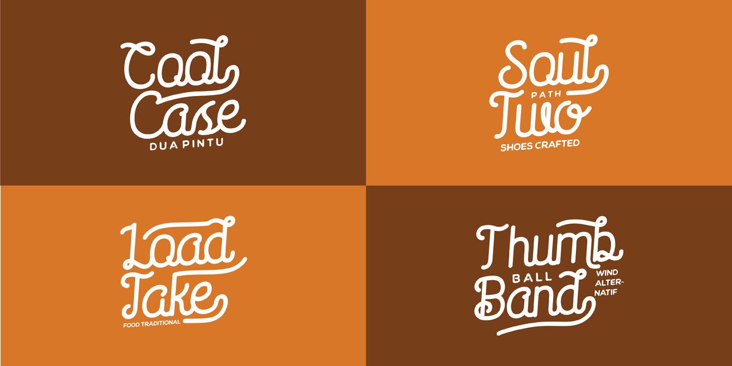 Saffa Script Monoline