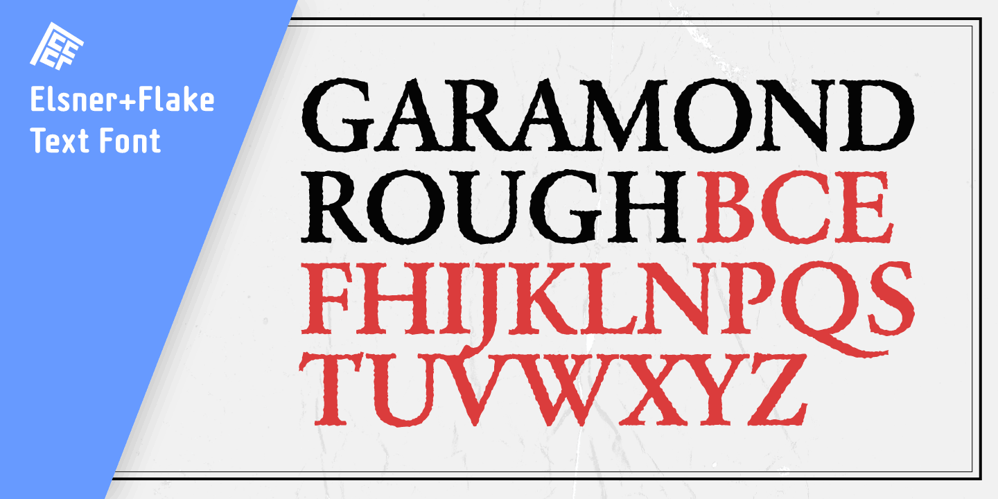 Garamond Rough Pro