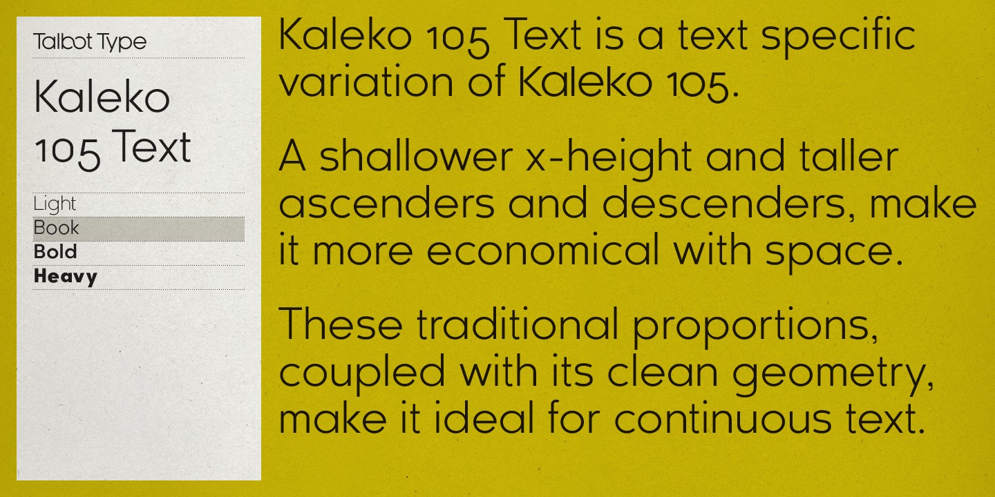Kaleko 105 Text