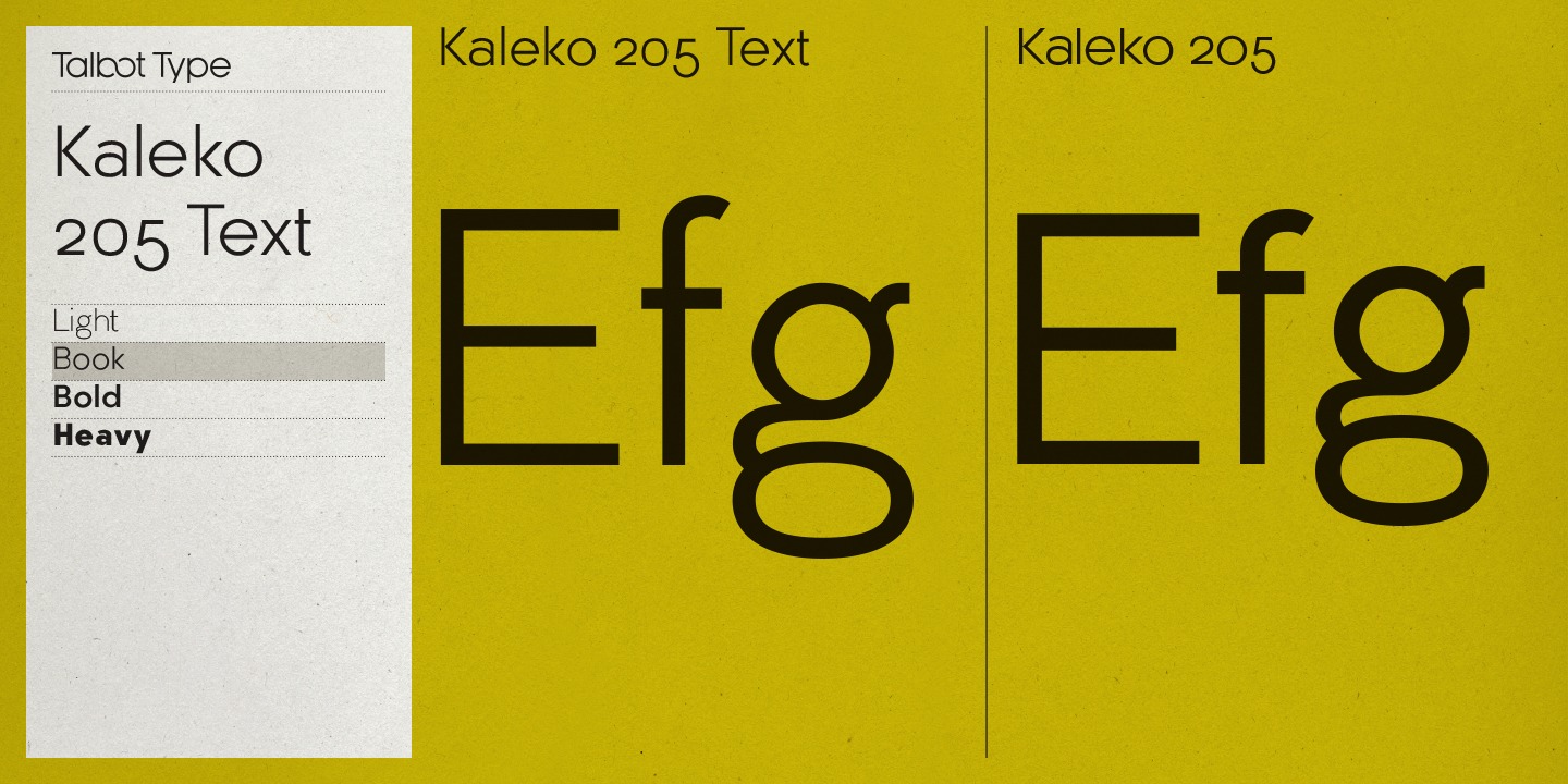 Kaleko 205 Text