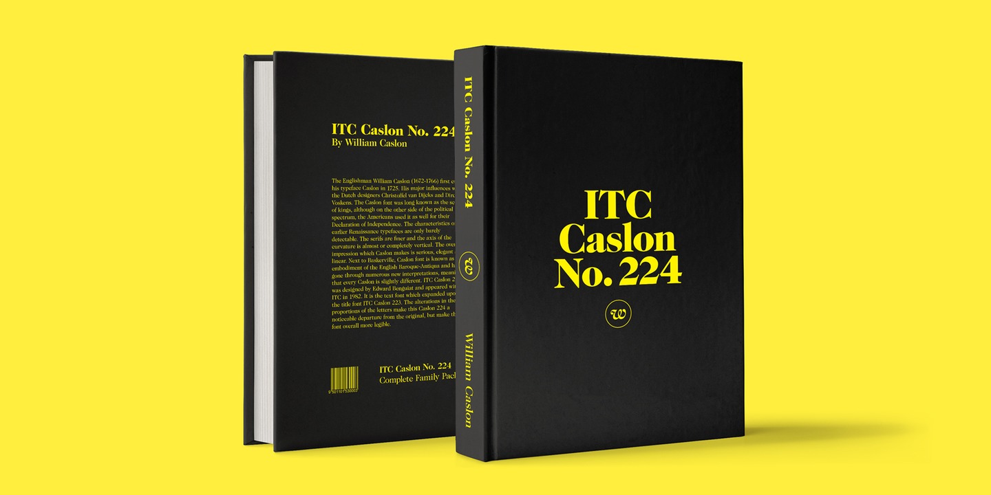 itc caslon 224 book
