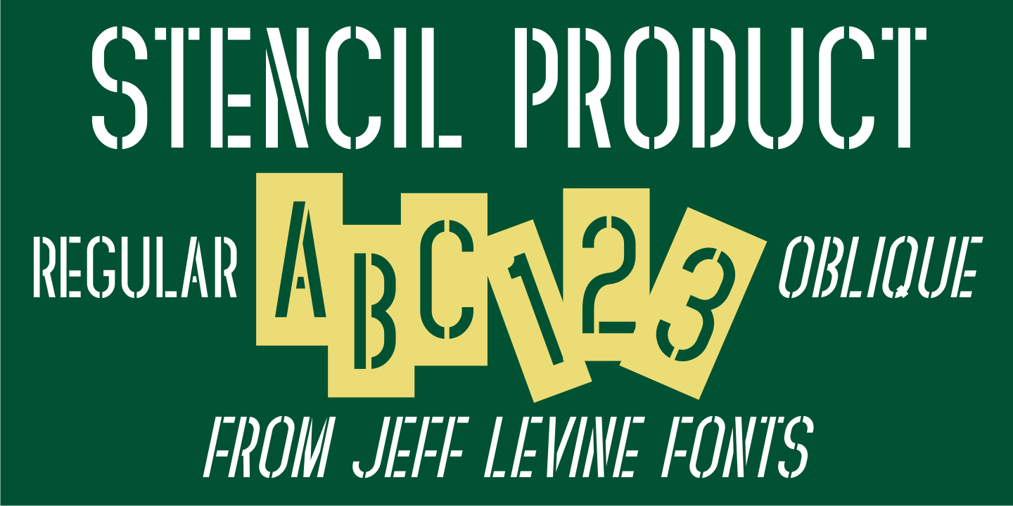 Stencil Product JNL