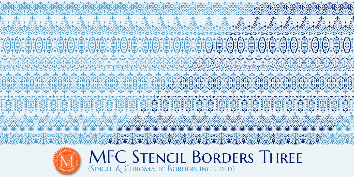 MFC Stencil Borders Three™
