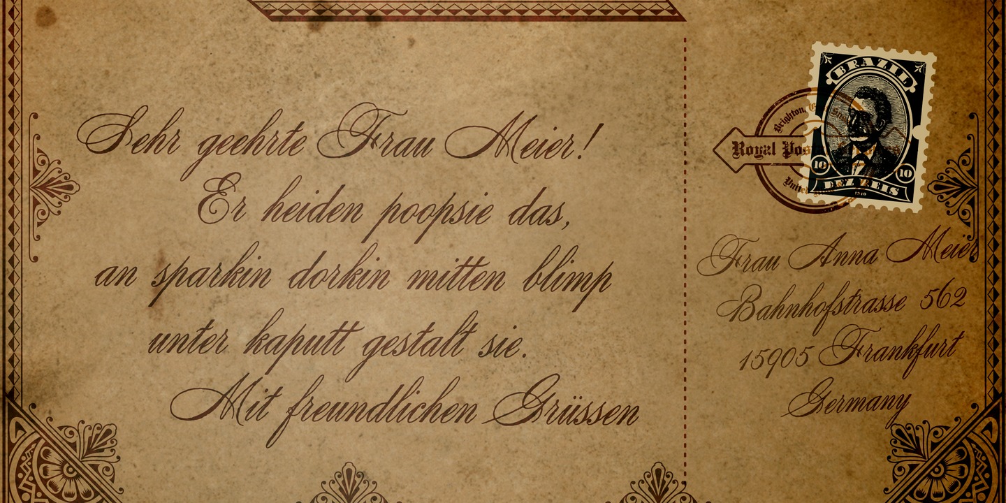 Antique Spenserian™