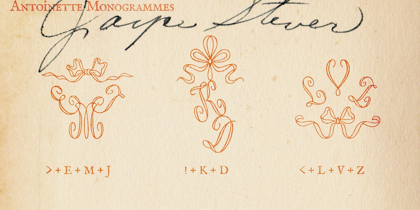 Antoinette Monogrammes™