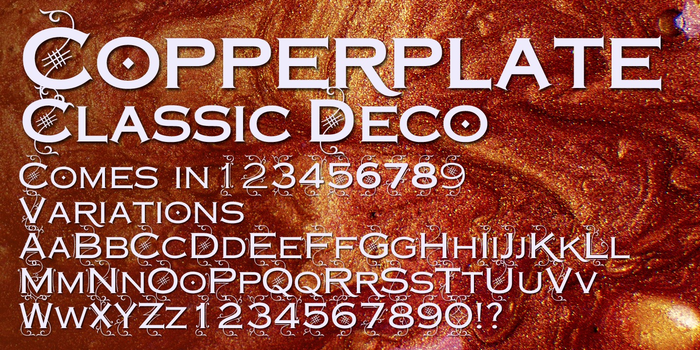 Copperplate Deco