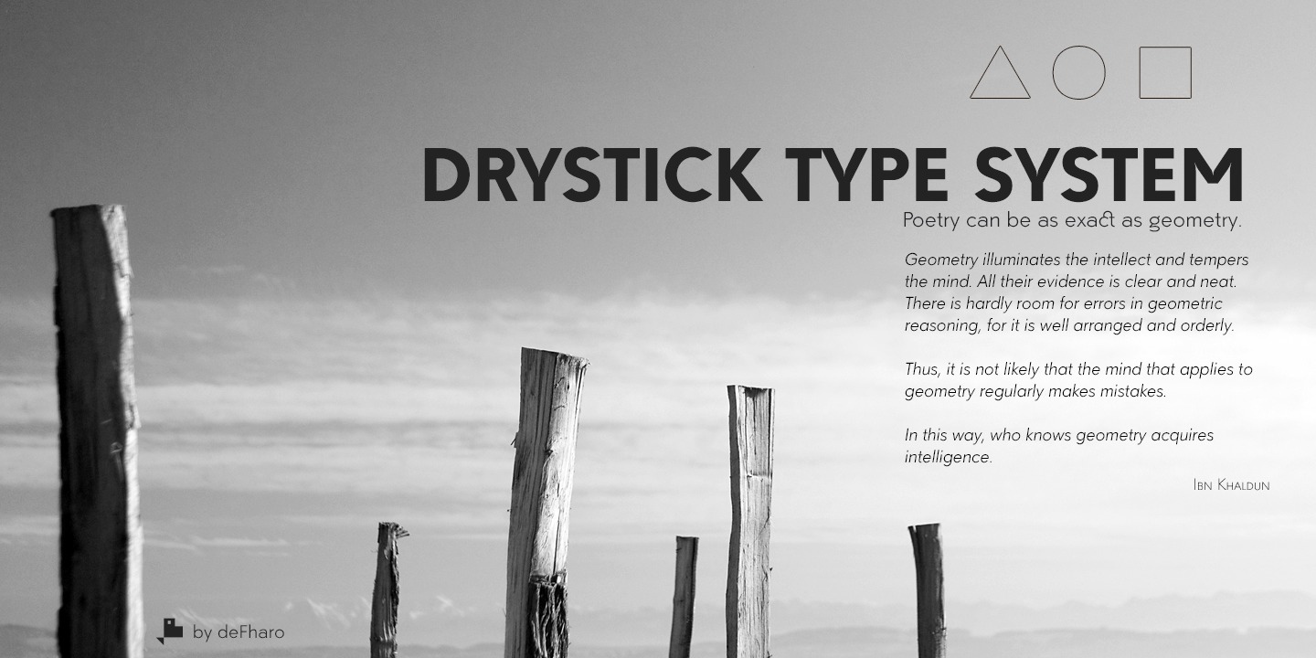 Drystick Geo Grotesk