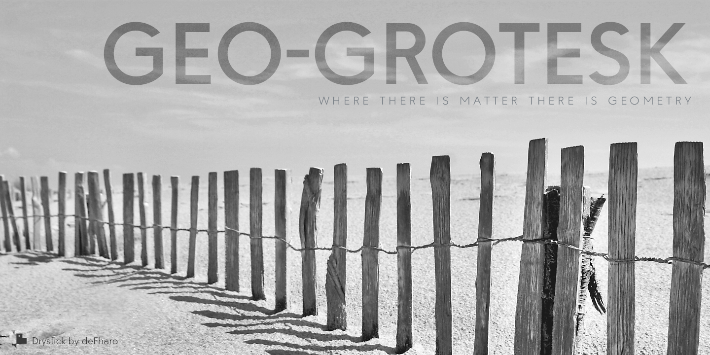 Drystick Geo Grotesk
