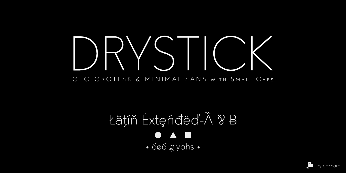 Drystick Geo Grotesk