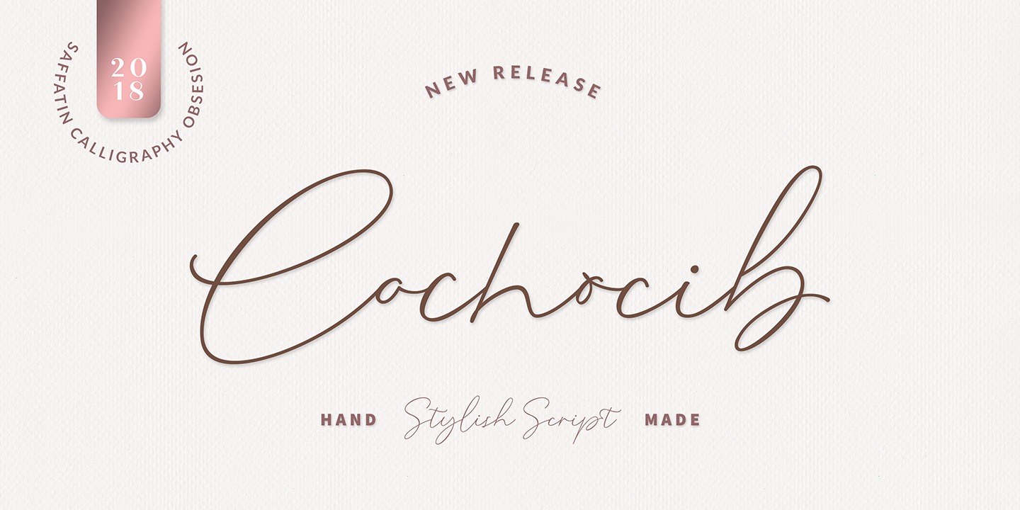 Cochocib Script Latin Pro