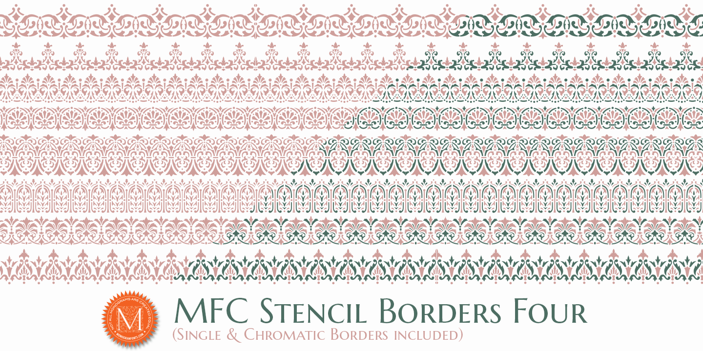 MFC Stencil Borders Four™