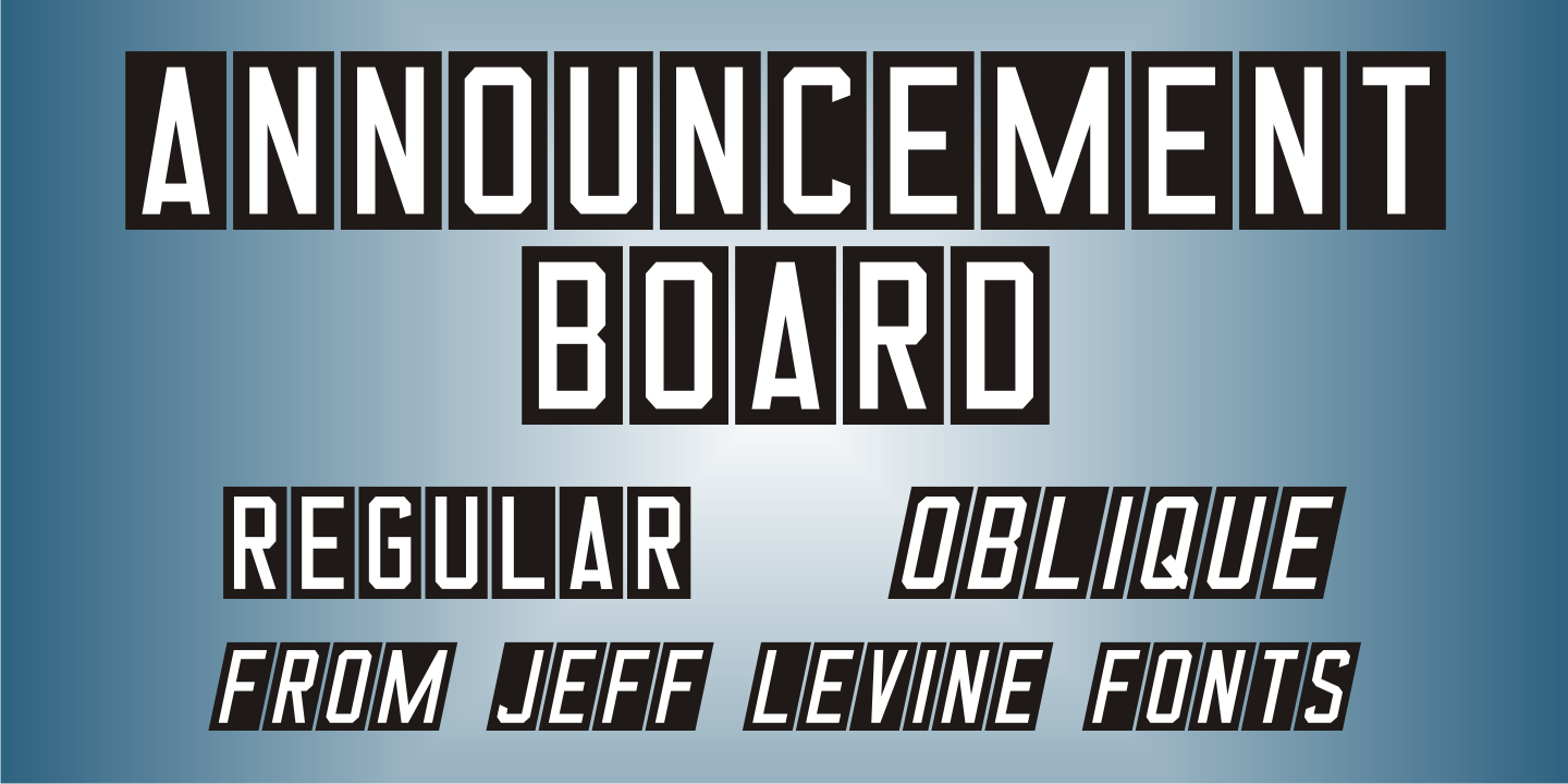 Announcement Board JNL