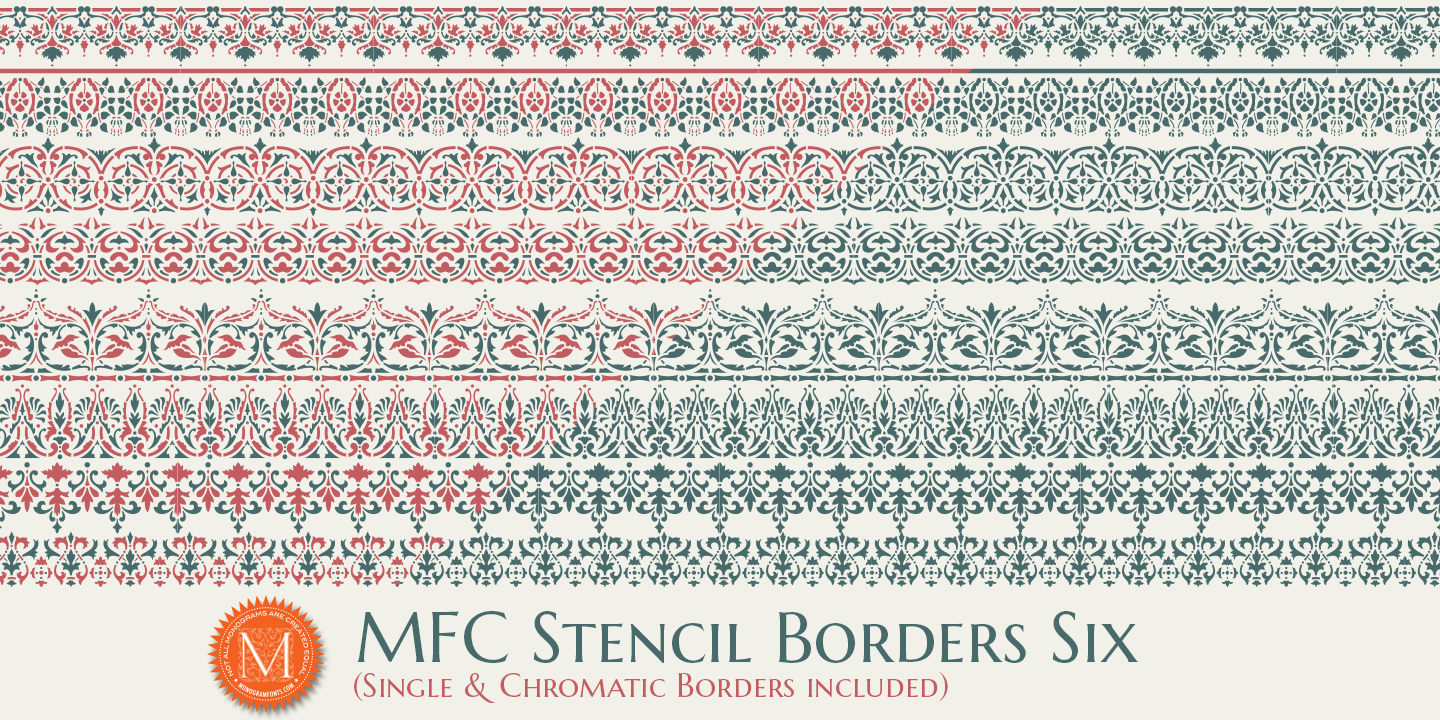 MFC Stencil Borders Six™