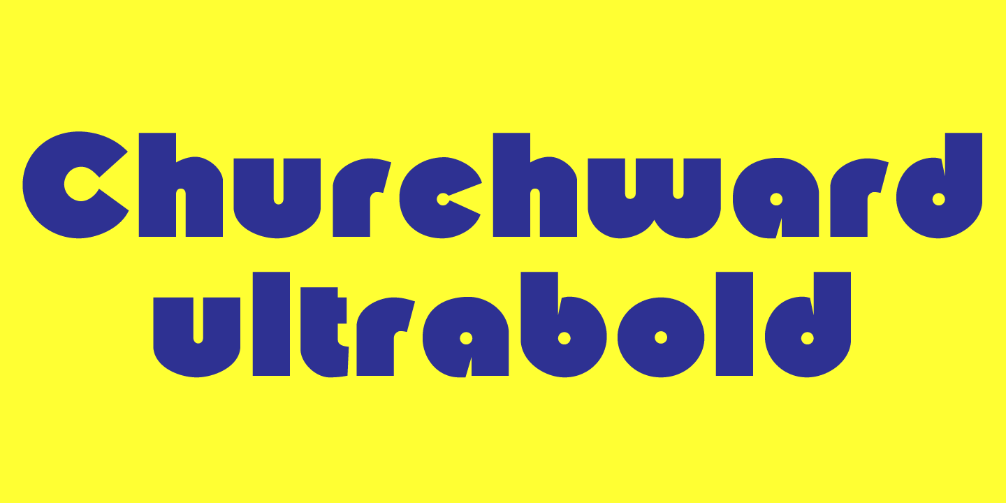 Churchward Ultra Bold