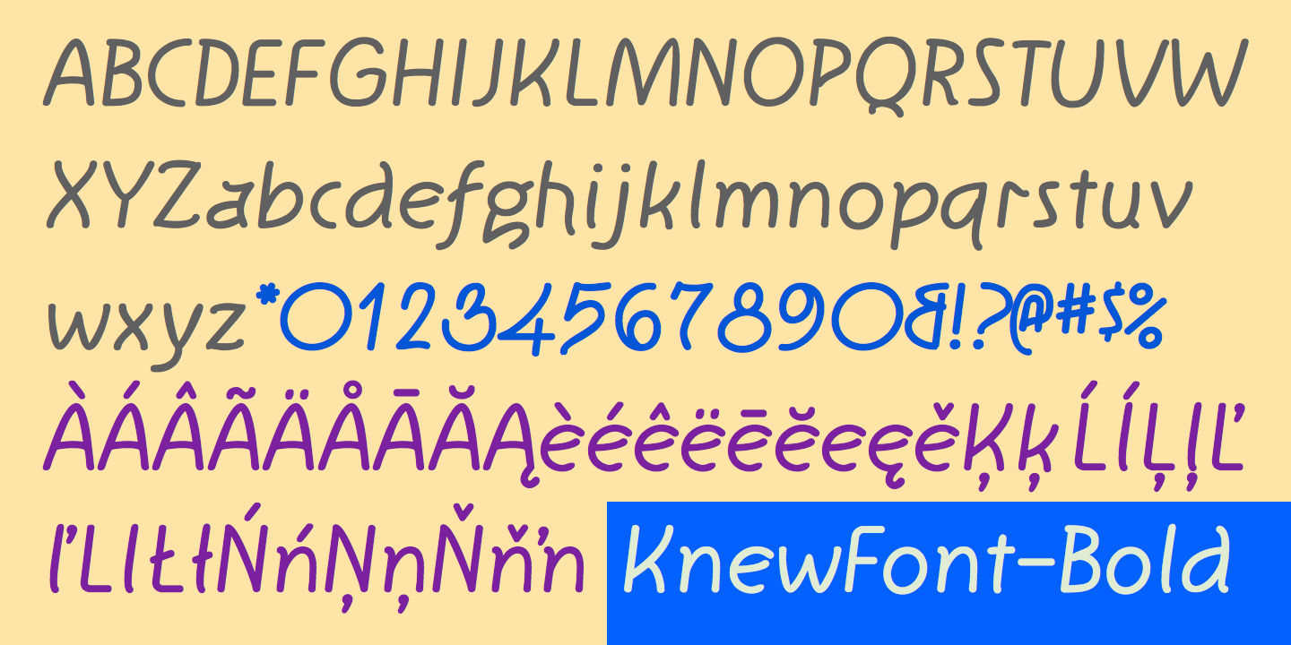 KnewFont™