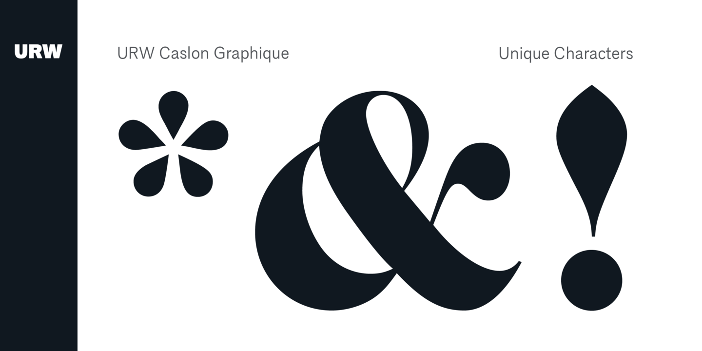 Caslon Graphique