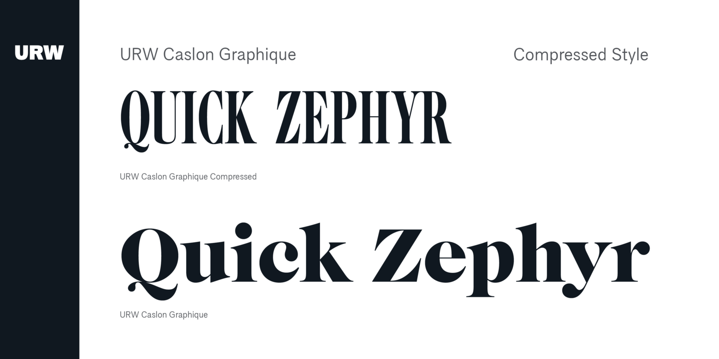 Caslon Graphique