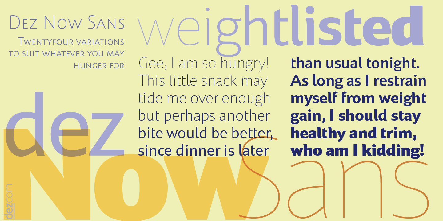 Dez Now Sans™