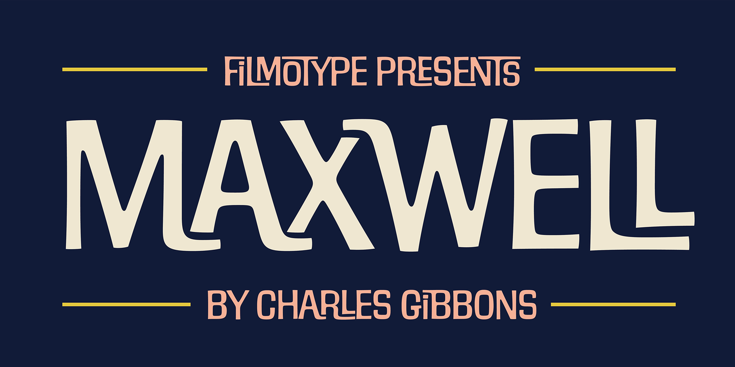 Filmotype Maxwell