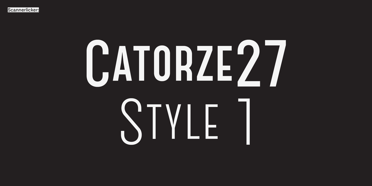 Catorze27 Style 1™