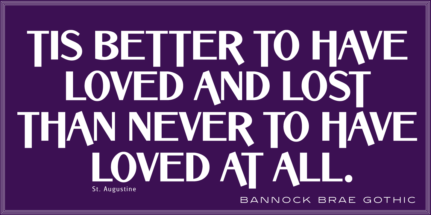 Bannock Brae Gothic™