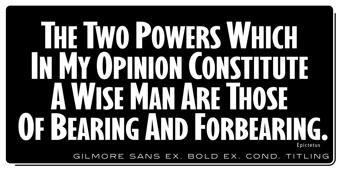 Gilmore Sans™