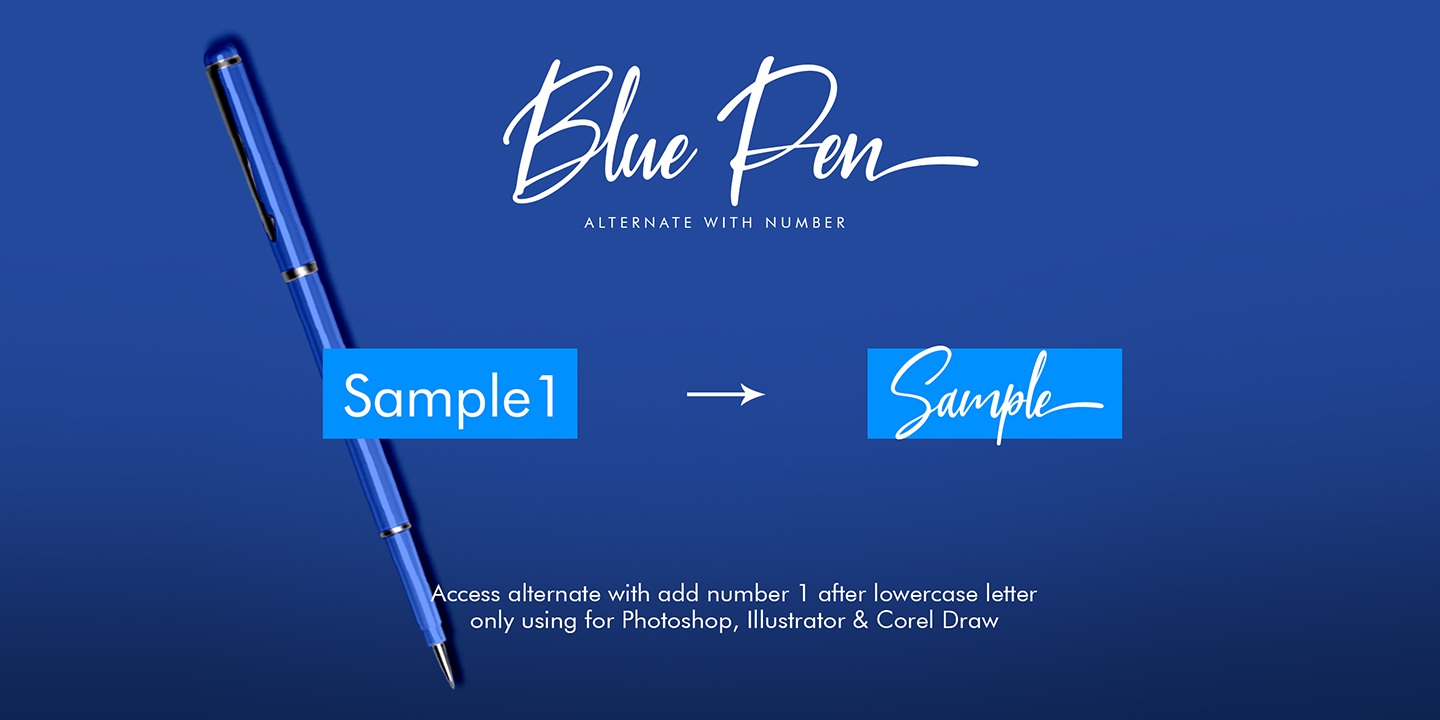 Blue Pen